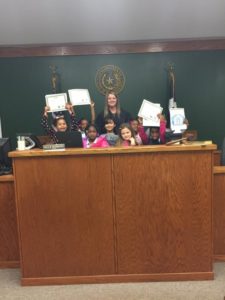Daisie Troup #102022 led by Keoshis Pruitt recently visited the Nacogdoches Municipal court to discuss Authority. 