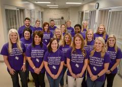  Last week, 19 family nurse practitioner students from across Texas attended the first Master of Science in Nursing program orientation in Stephen F. Austin State University’s history. Faculty members in the DeWitt School of Nursing worked to create the program, which was made possible following a $750,000 grant from the T.L.L. Temple Foundation.