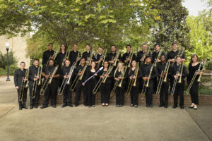 SFA's Trombone Choir will perform a program featuring a mix of musical styles at 7:30 p.m. Thursday, Nov. 9, in Cole Concert Hall.