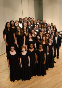 The SFA A Cappella Choir will present "Where Everything is Music" at 7:30 p.m. Thursday, March 8, in Cole Concert Hall on the SFA campus.