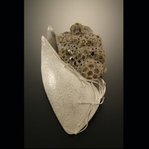 Melissa Lovingood's second place entry, "Barnacle Pin"