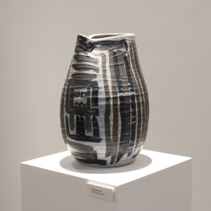 "First level," high-fired stoneware by SFA graduate student Erik Ordaz Lozano, is among the works that will be exhibited during an open studios event starting at 6 p.m. Tuesday, Dec. 11, in the art building off of Wilson Drive.