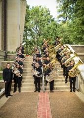 SFA’s Tuba-Euphonium Ensemble will perform a pop-up concert from 1 to 2 p.m. Friday, May 10, outside the Stone Fort on the SFA campus.
