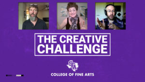 "The Creative Challenge" podcast offers suggestions for teaching fine arts topics online from art, music and theatre instructors at Stephen F. Austin State University.