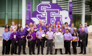 The SFA Percussion Ensemble will present its TMEA concert program in a preview performance at 7:30 p.m. Friday, Feb. 4, in Cole Concert Hall on the SFA campus.