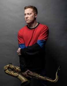 Saxophonist Adam Larson will join the SFA's Swingin' Axes jazz band when the Axes and Swingin' Aces perform at 7:30 p.m. Friday, Feb. 25, in Cole Concert Hall on the SFA campus.
