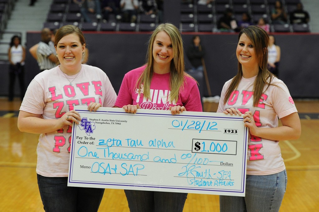 SFA Sorority To Donate To Susan B. Komen Foundation | Everything Nac